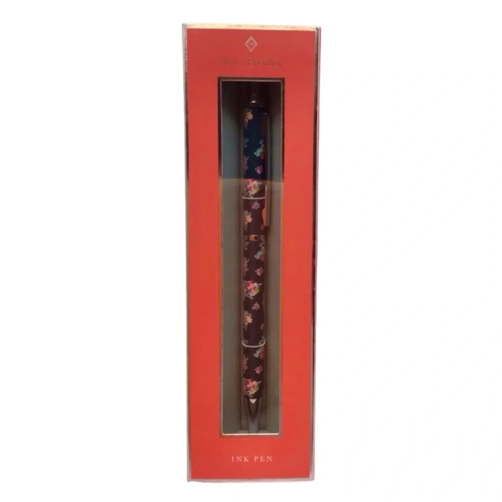 Vera Bradley Metal Click Pen (Tossed Posies) (NWT) - Picture 5 of 6